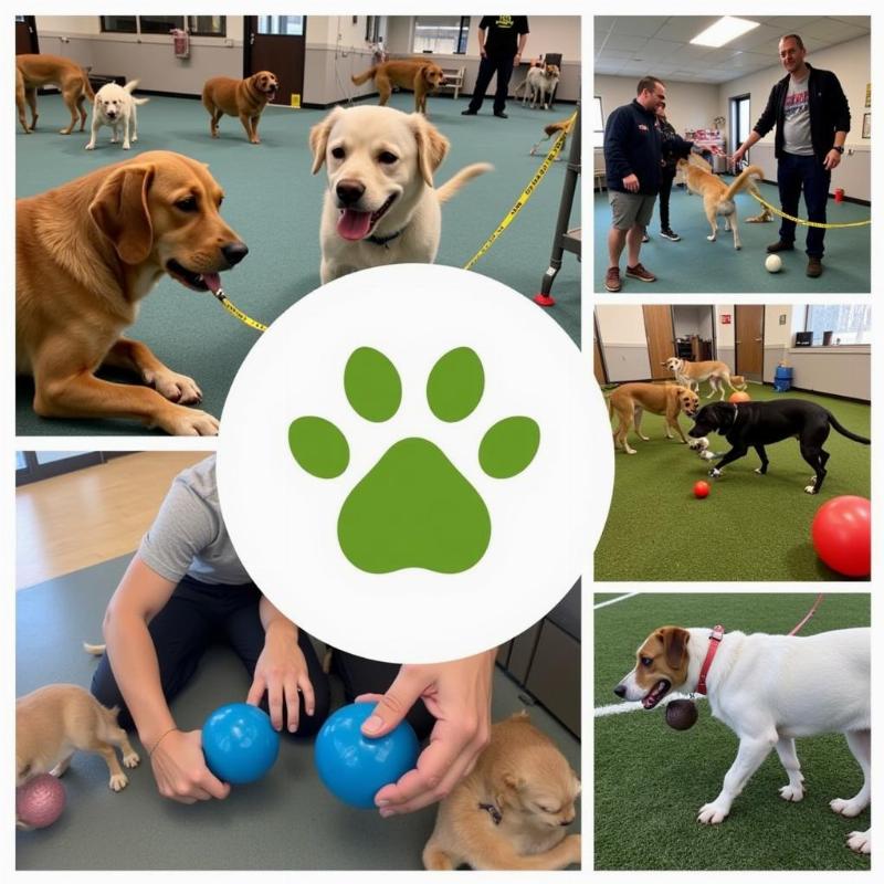 Enrichment Activities at a Dog Daycare in San Luis Obispo