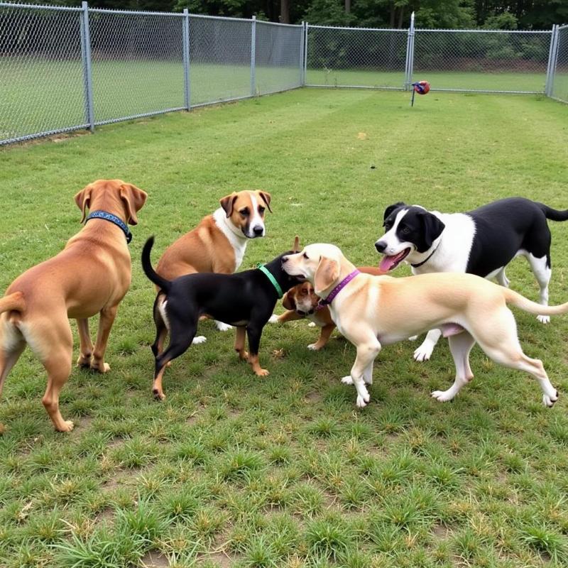 Sioux Falls Dog Daycare Playtime