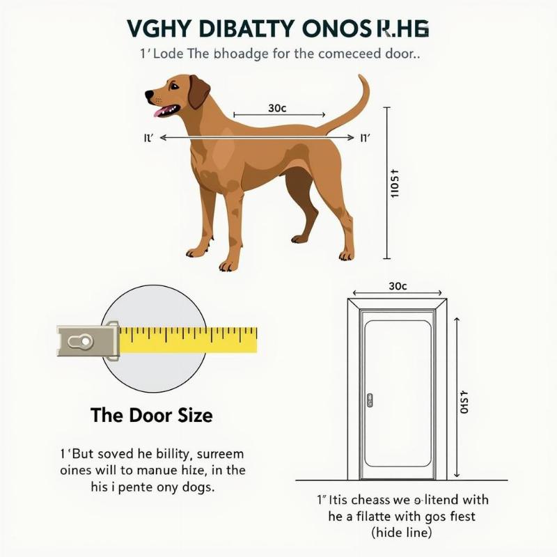 Measuring Your Dog for a Dog Door