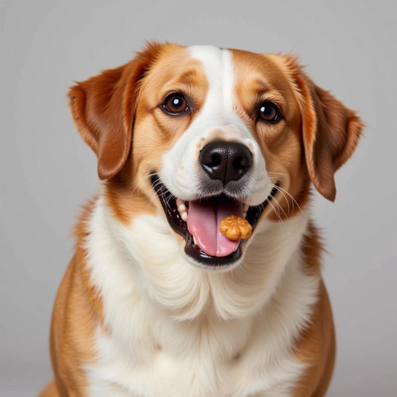 Dog Enjoying Purina ALPO Variety Snaps