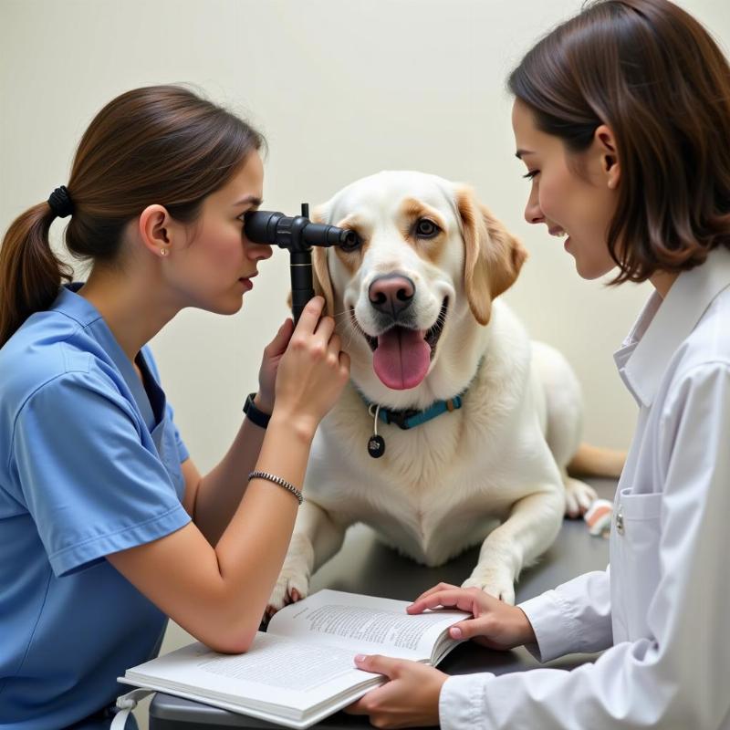 Veterinary Eye Exam for Dogs