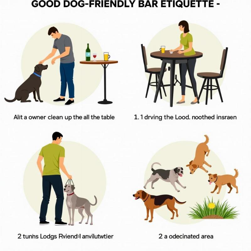 Dog-friendly bar etiquette