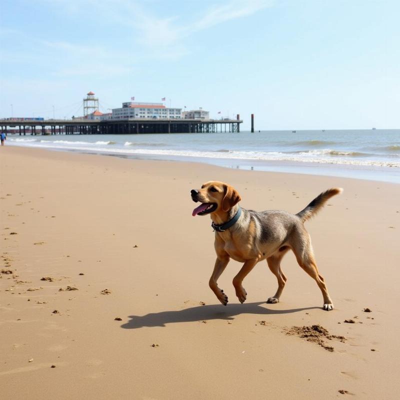 Dog-Friendly Beach in Skegness