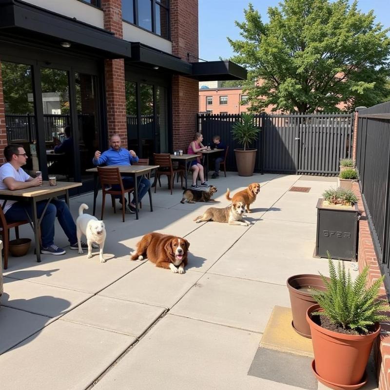 Dog-Friendly Brewery Patio in Columbus Ohio