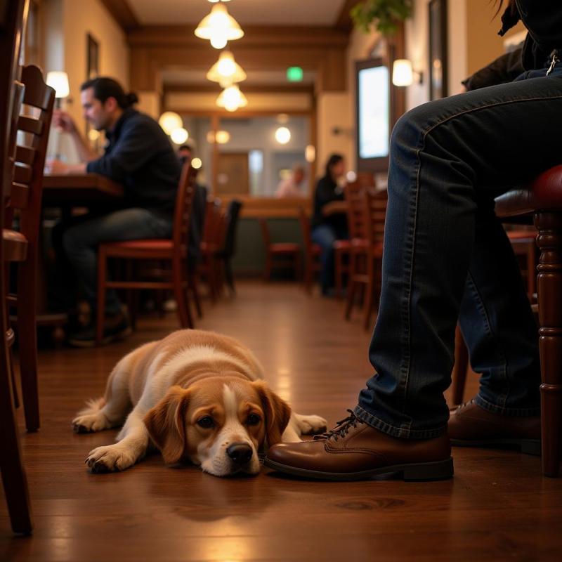 Dog-friendly indoor restaurant in Salem