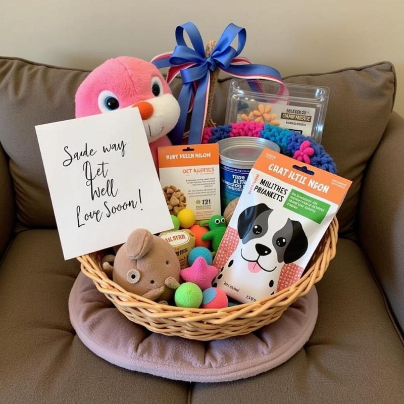 Complete Dog Get Well Soon Basket