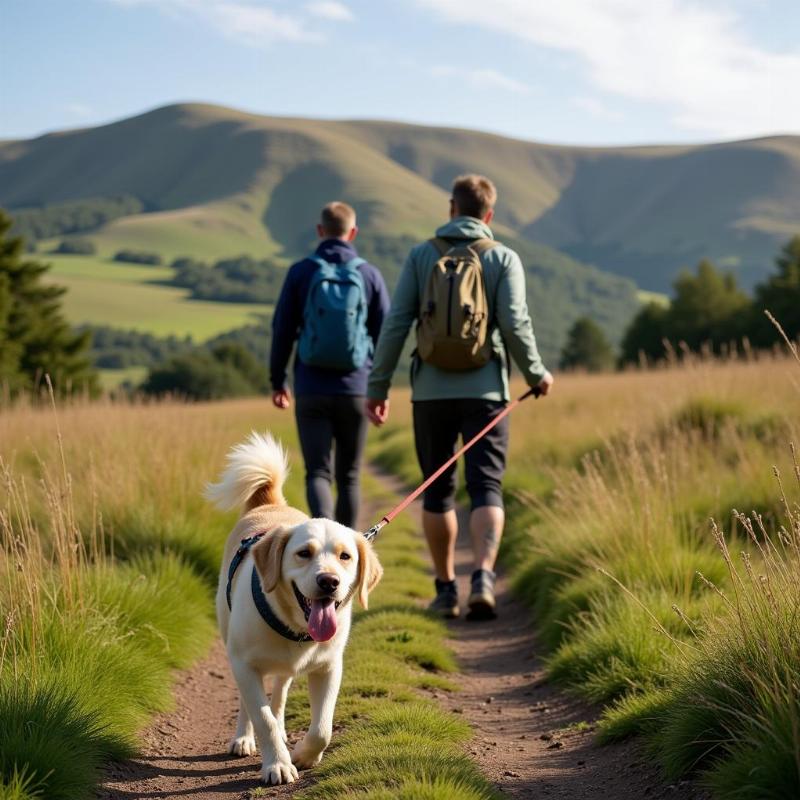 Dog Hiking in Northumberland National Park