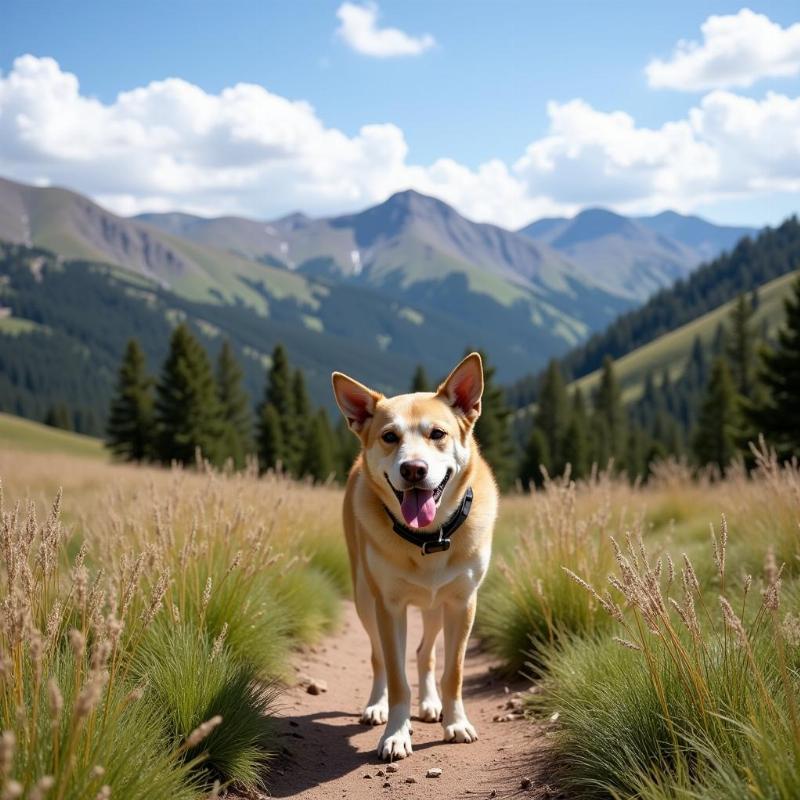 Dog Hiking Park City Trails