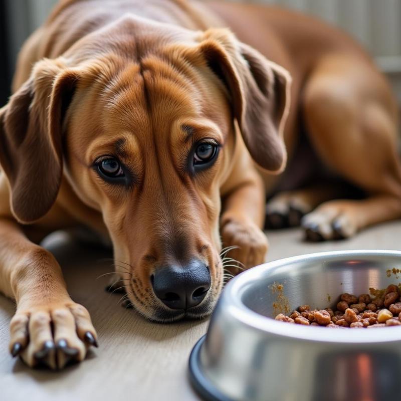 Dog Showing IBD Symptoms