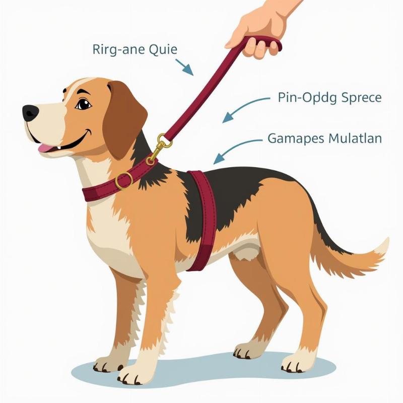 Dog Leash Wrapped Around Waist: Dangers