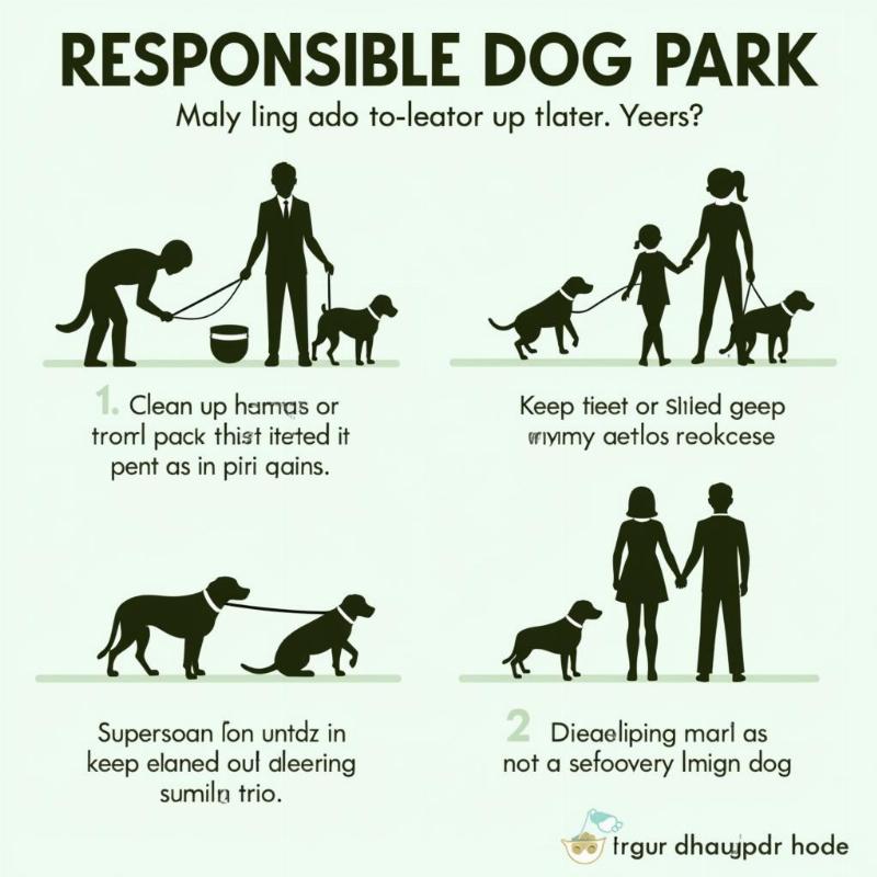 Illustrating Dog Park Etiquette