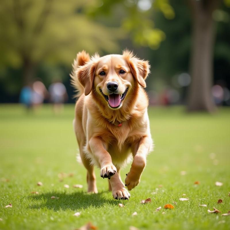 Dog Playing Itch-Free