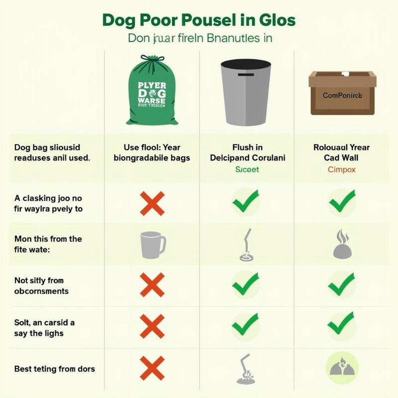 Dog Poop Disposal Options