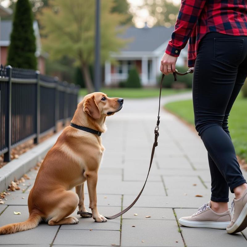 Dog Refusing to Walk