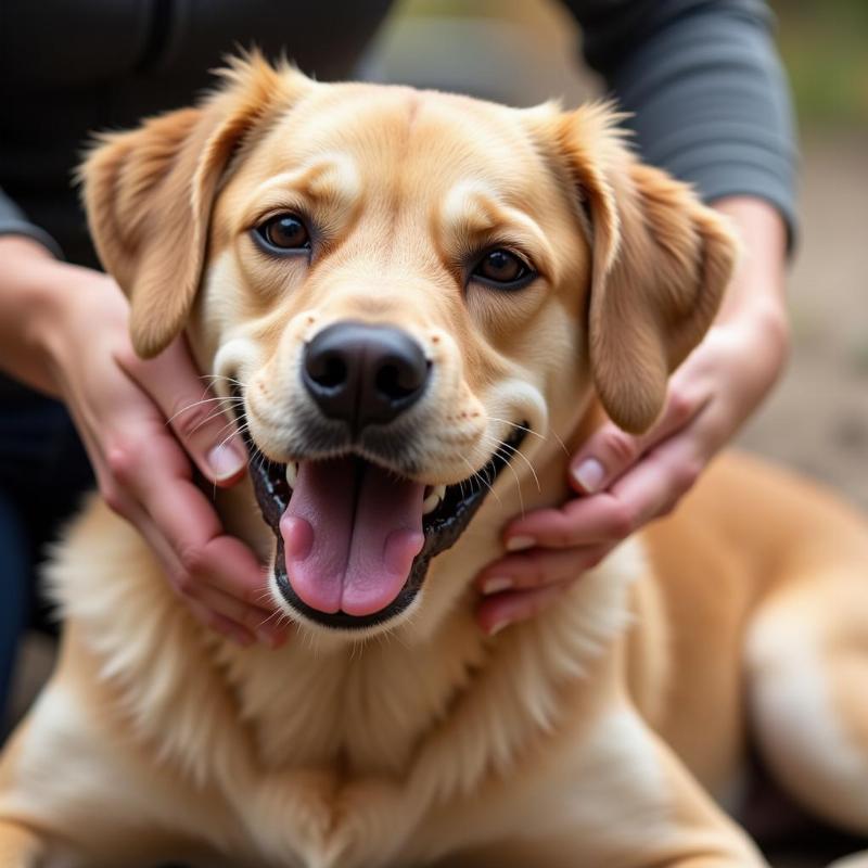 Dog Smelling Fresh After Treatment