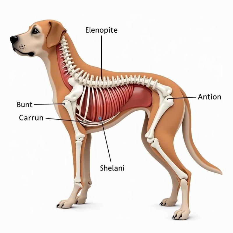 Dog Spine Anatomy Diagram