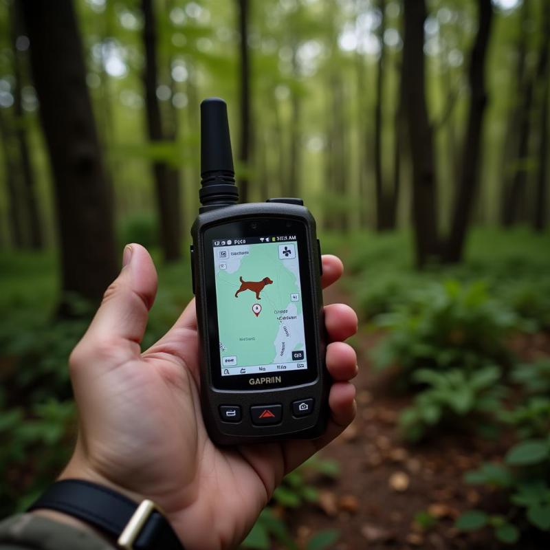 Dog Tracking System in Hunting Terrain