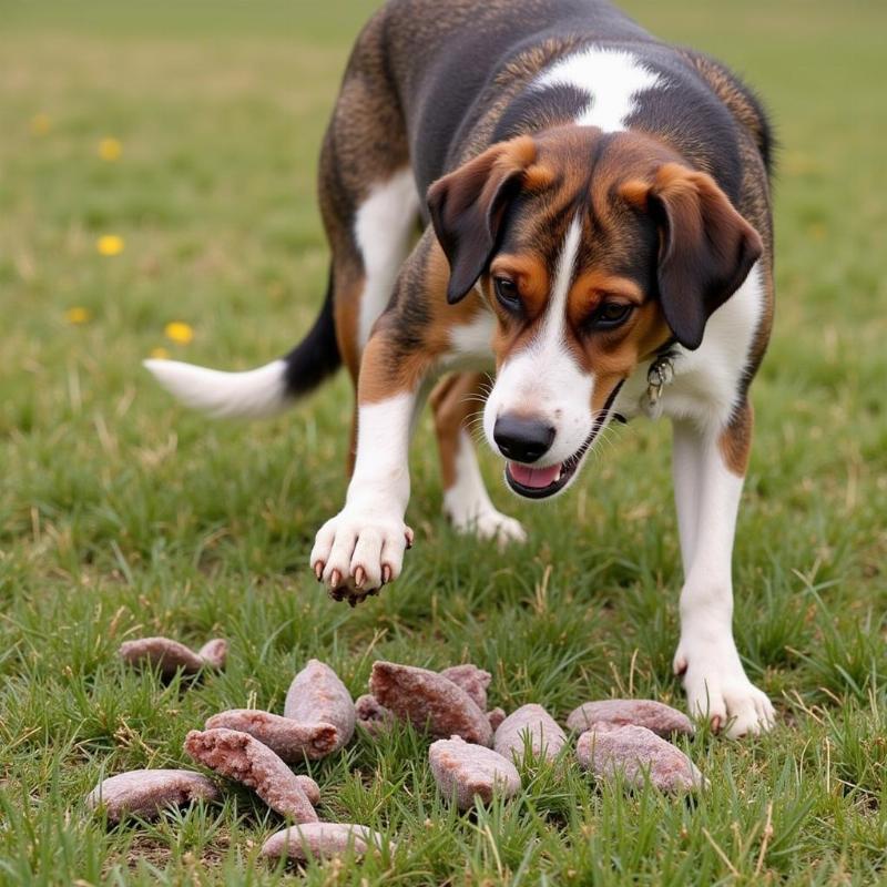 Dog Training with Frozen Pheasant