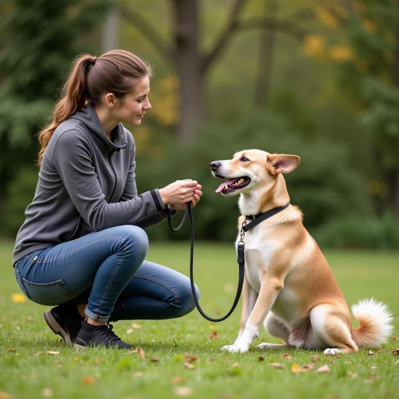 Dog Training with a Trainer