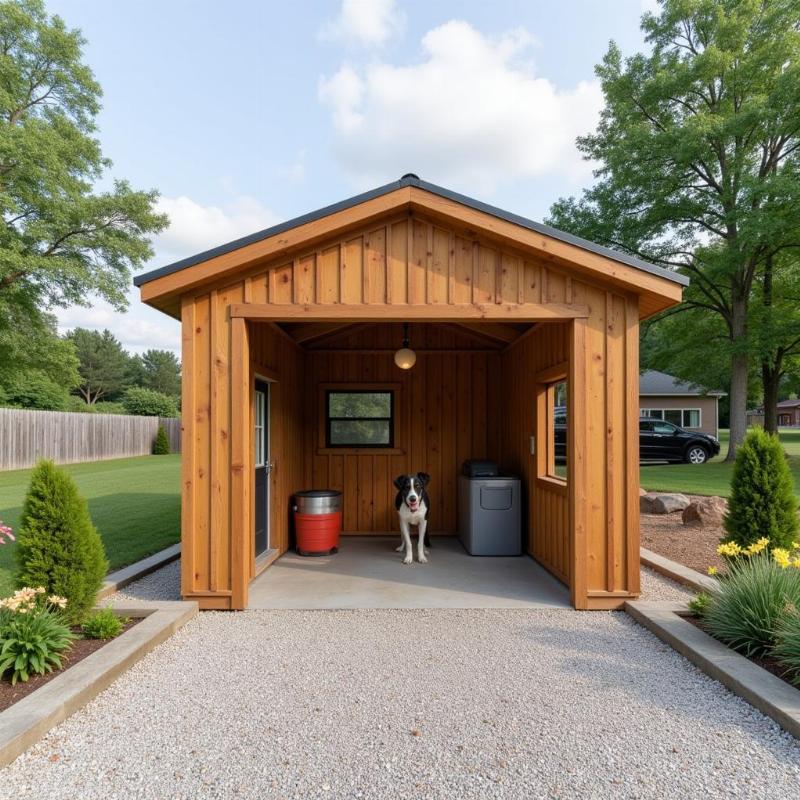 Garage with Direct Access to Breezeway