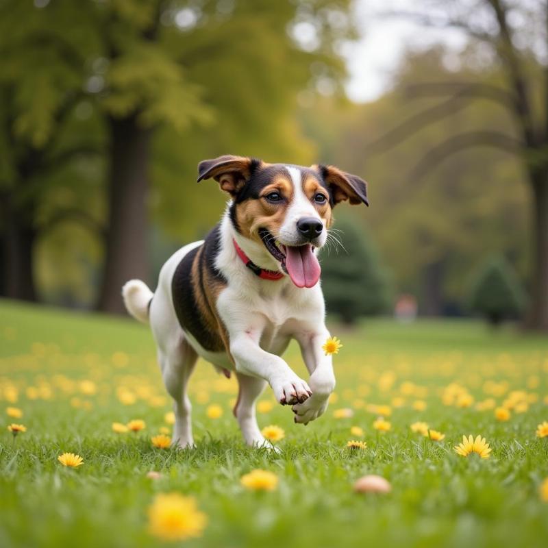 Dog with EBP Enjoying Life