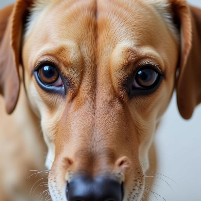 Dog with Healthy Eyes