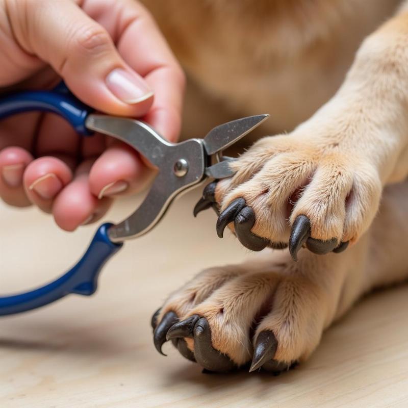 Caring for a dog's double dewclaws