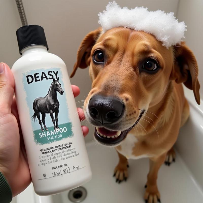 Using Horse Shampoo on a Dog