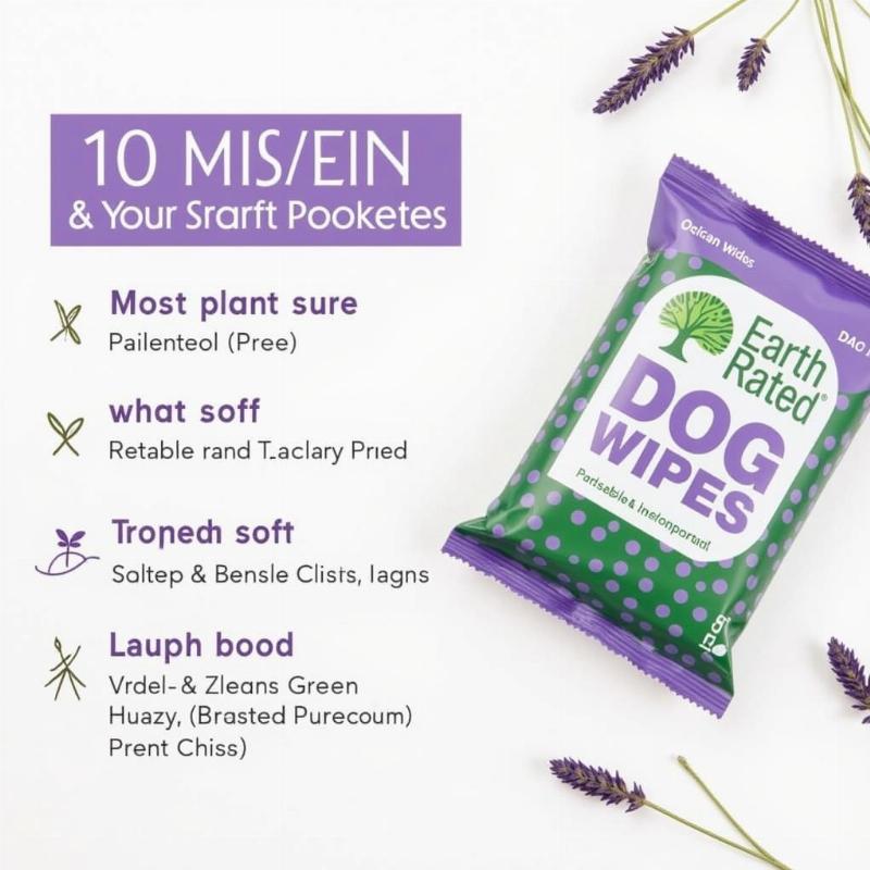 Earth Rated Lavender Dog Wipes Ingredients