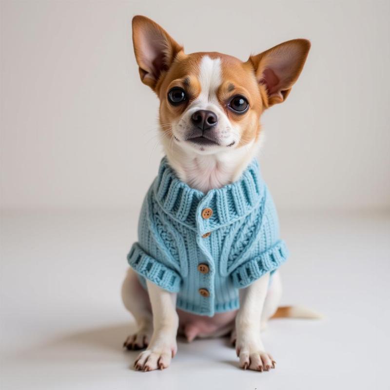 Easy Knit Dog Sweater Garter Stitch Pattern