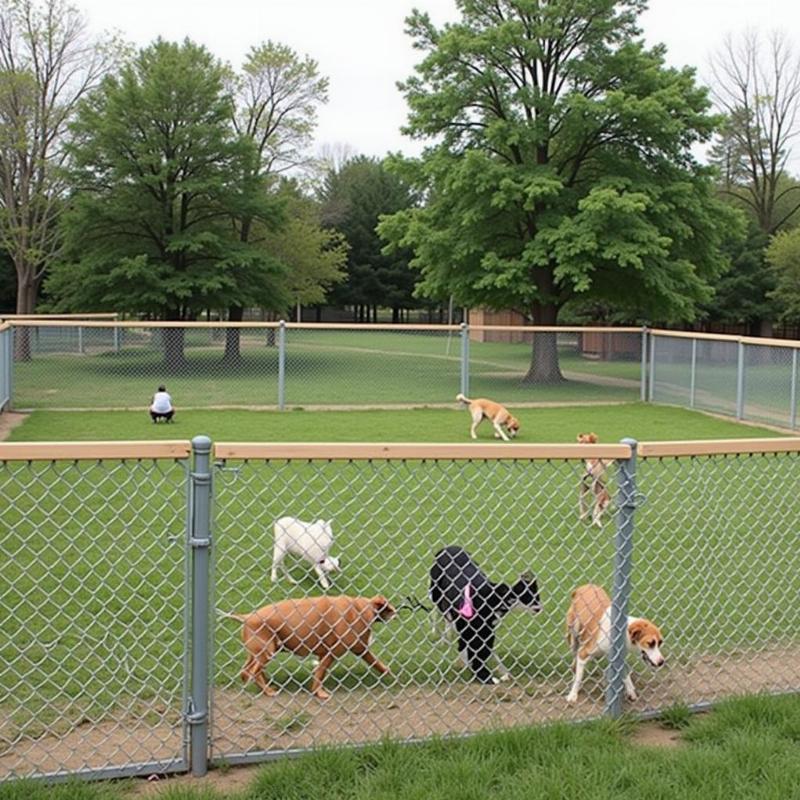 Echo Lake Dog Park Fenced Area