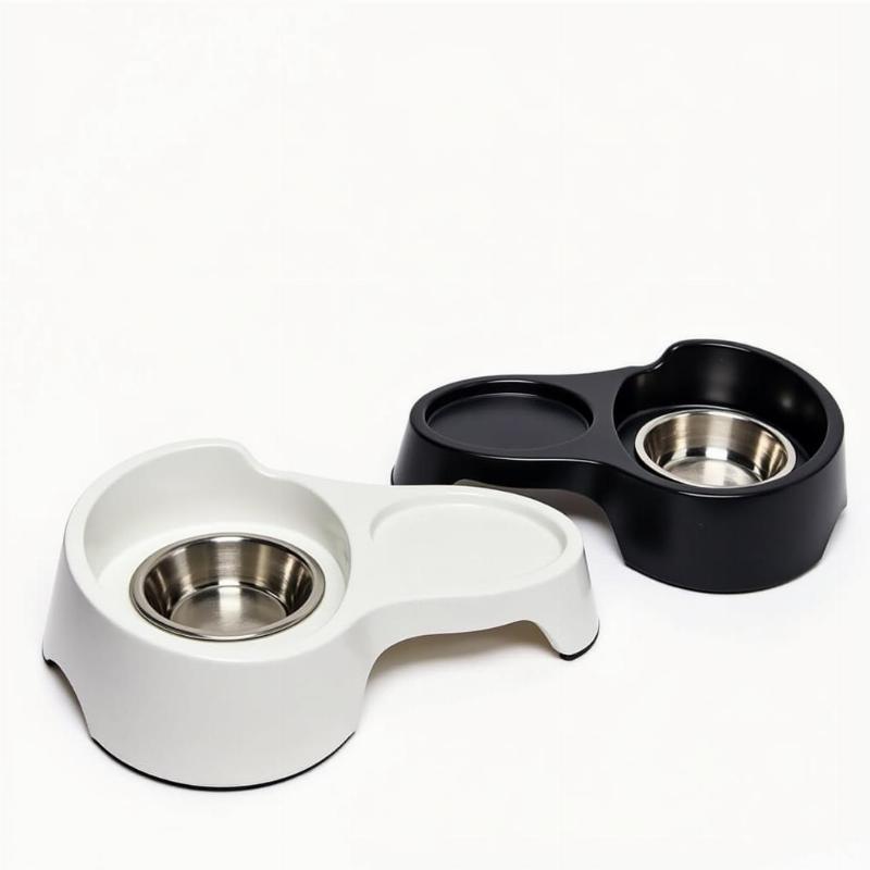 Black and White Dog Bowls: A Stylish Choice for Your Furry Friend