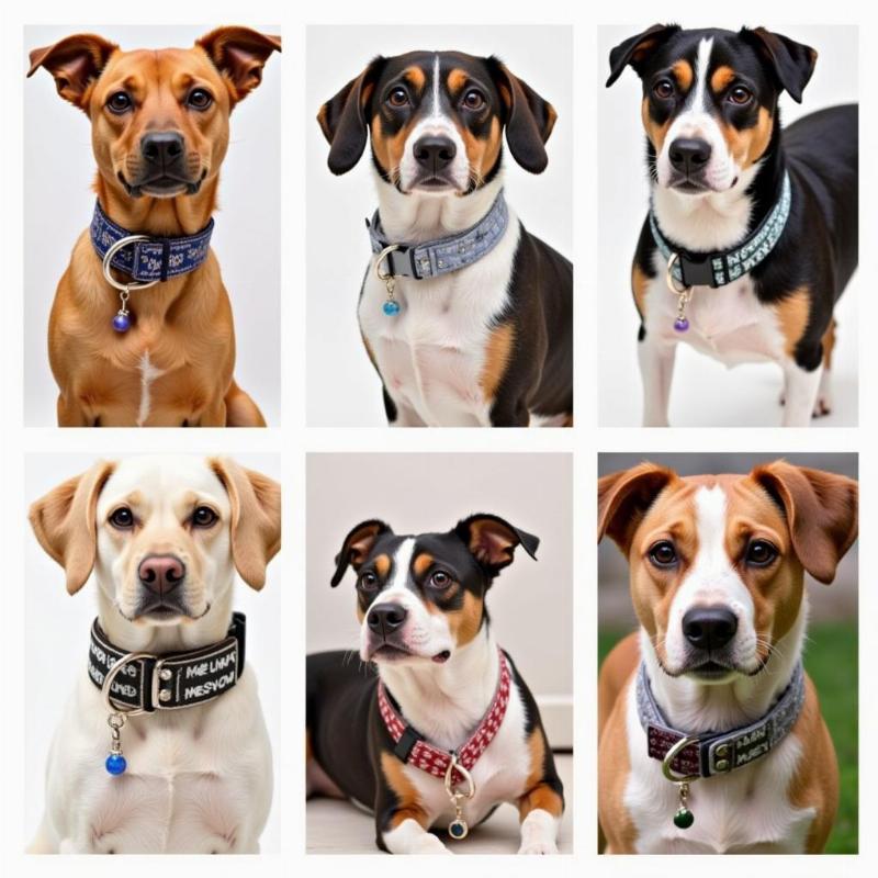 Elmo's Closet Dog Collars Styles