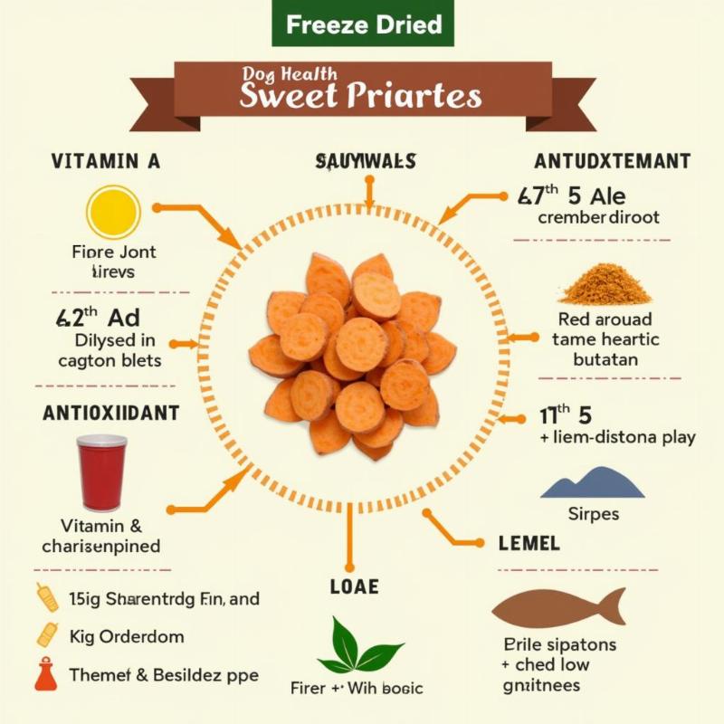 Freeze Dried Sweet Potato Treats: Nutritional Benefits