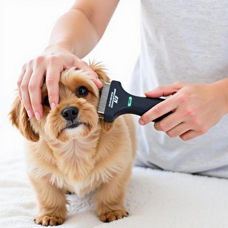 Using a Furminator on a Short-Haired Dog