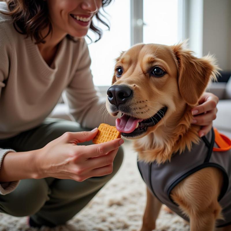 Helping your dog feel comfortable in a costume