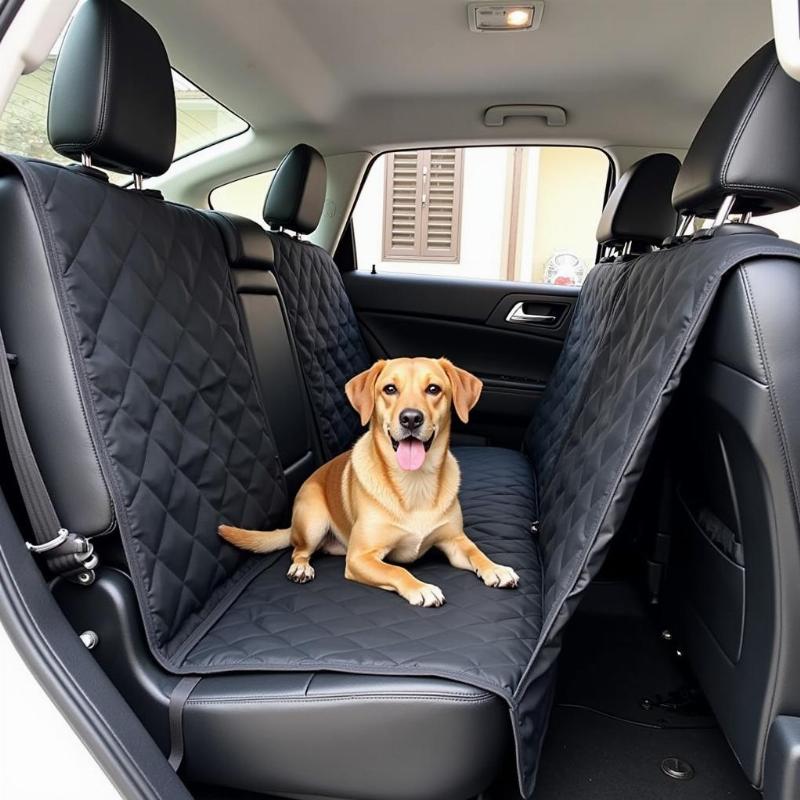 Hammock Style Dog Seat Cover for Cars