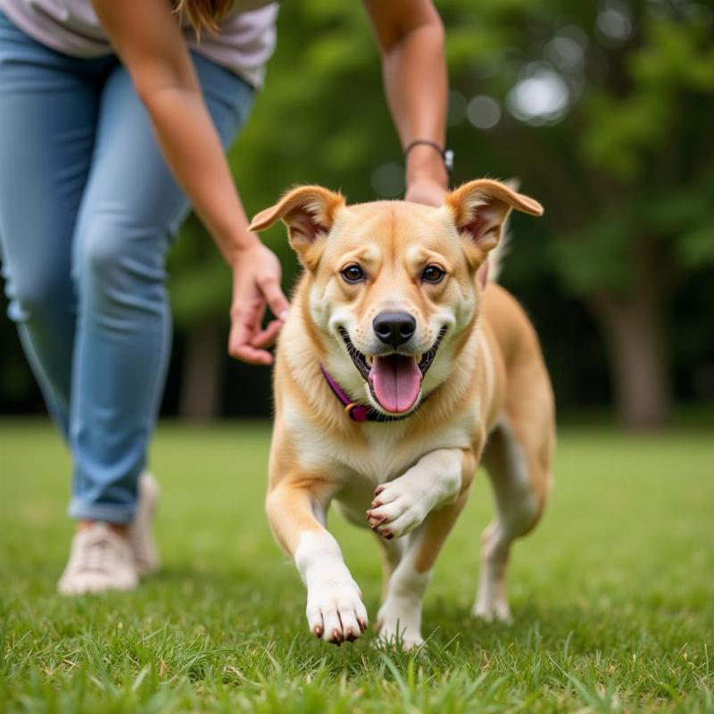 Happy Dog After Chiropractic Adjustment