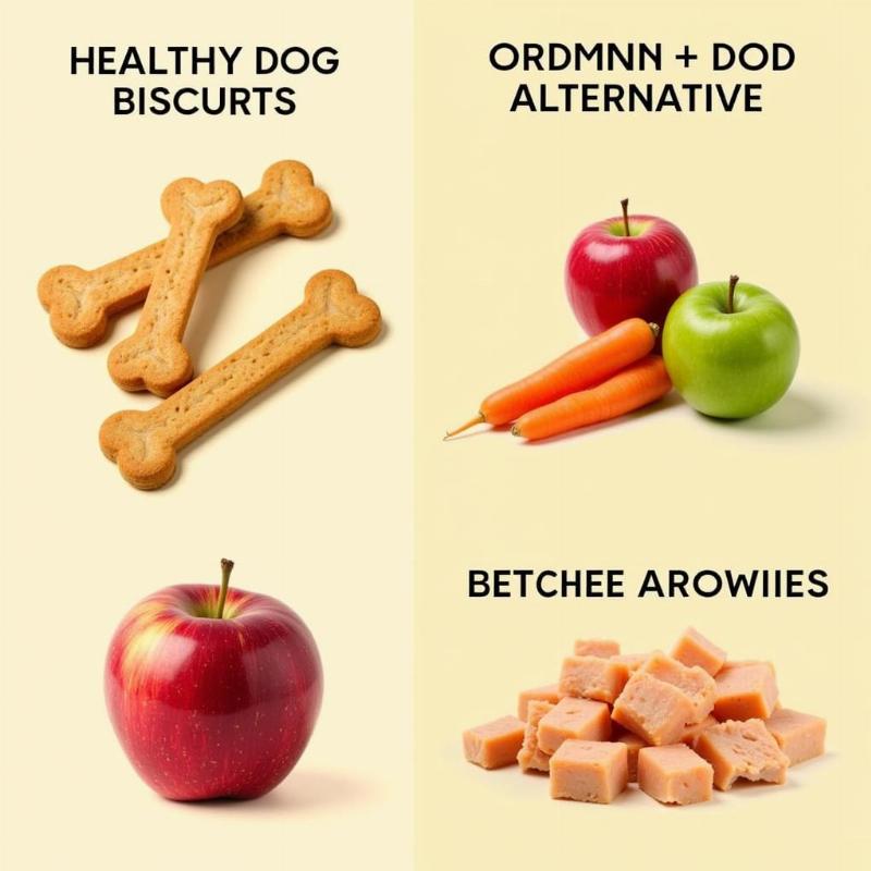 Healthy Dog Treat Alternatives