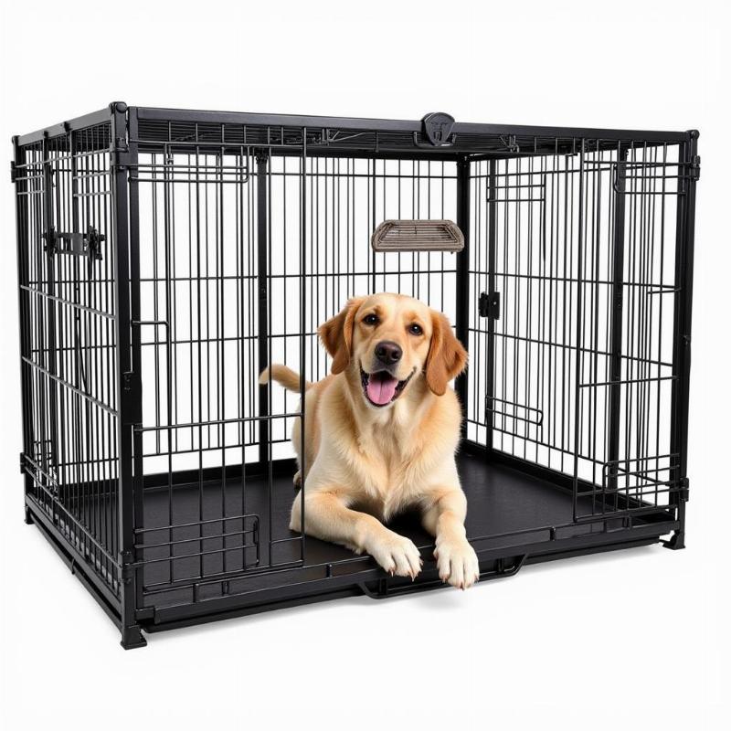 Heavy Duty Dog Crate for Large Dogs