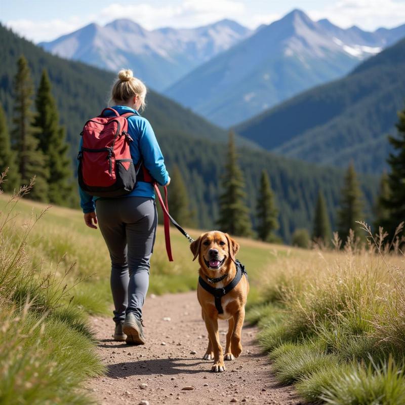 Hiking with a Dog on Colorado Trails