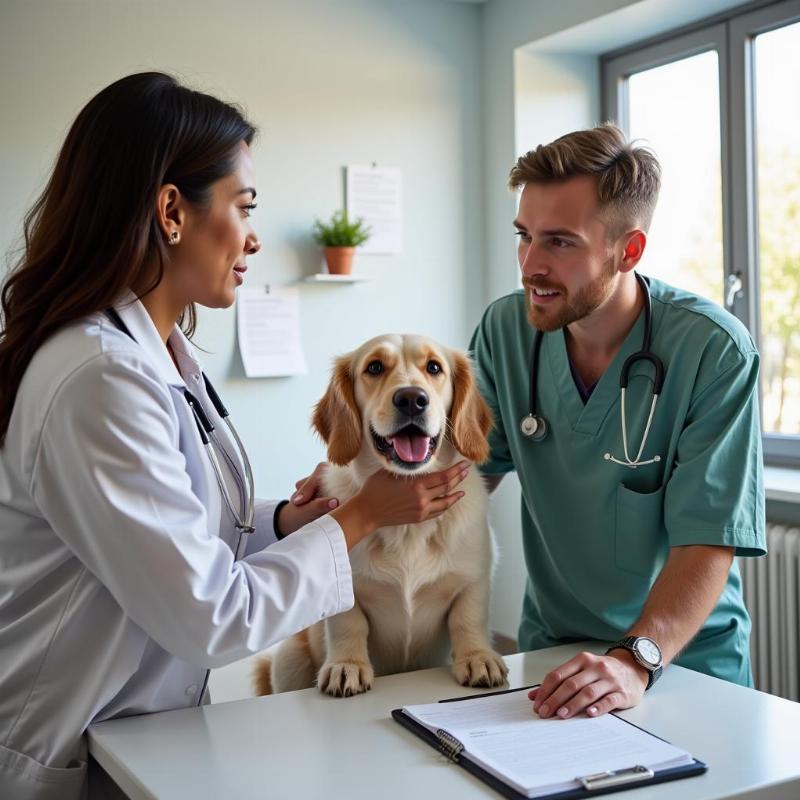 Hound and Gatos Vet Consultation