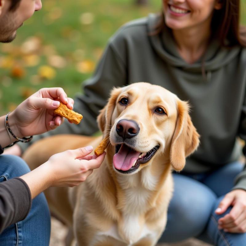 Dog potty training