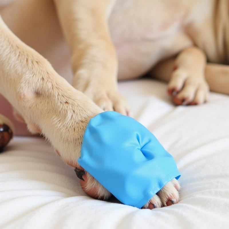 Ice Pack for Dog Leg Injury