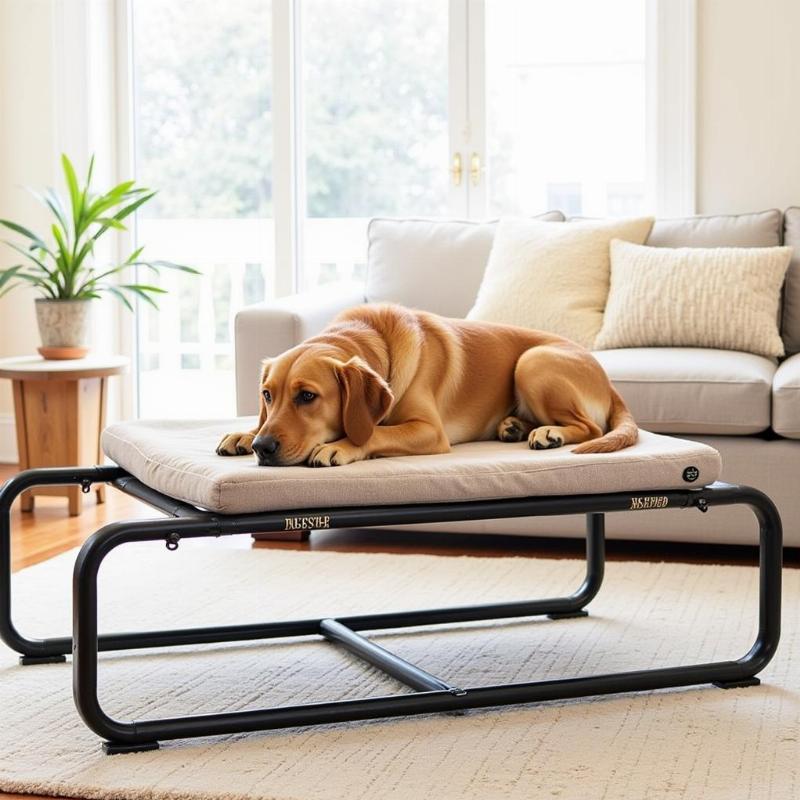 Dog bed frame for large size