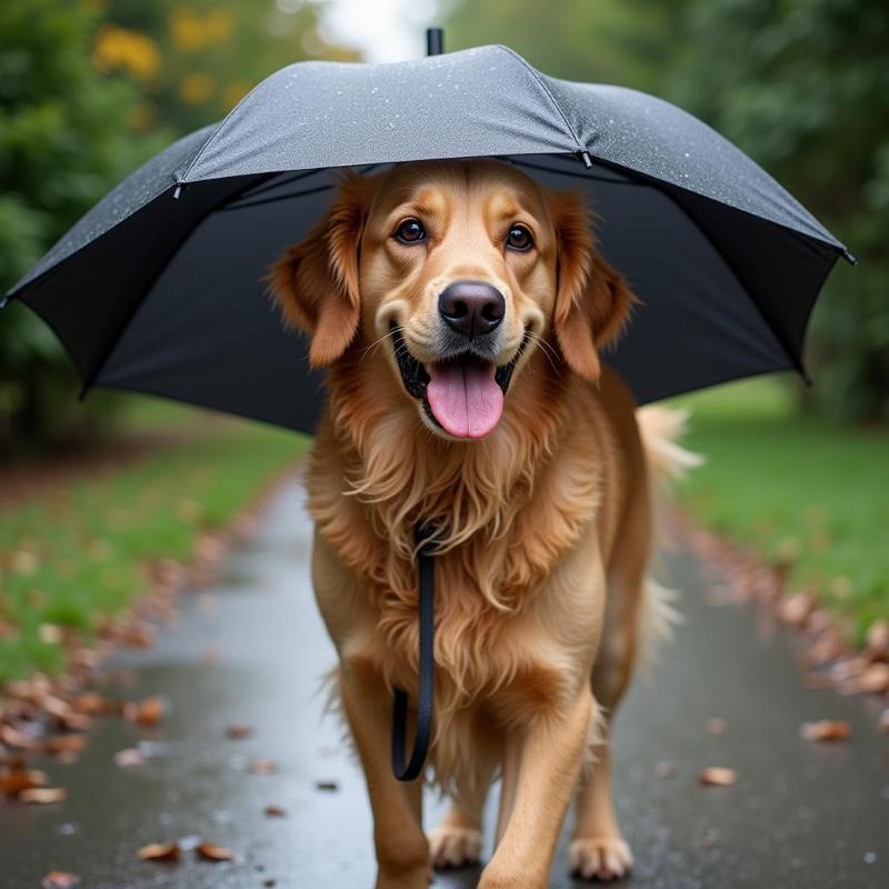 Benefits of Using a Dog Umbrella for Large Dogs