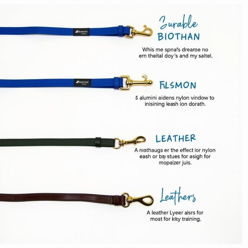 Types of Long Dog Leashes for Training