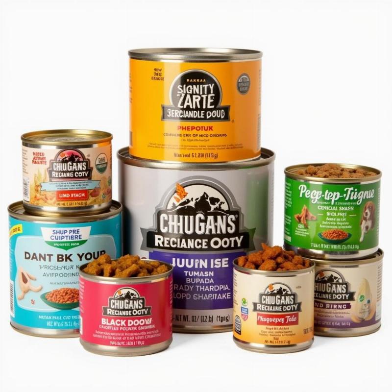 Canned dog food with low phosphorus content for dogs with kidney disease