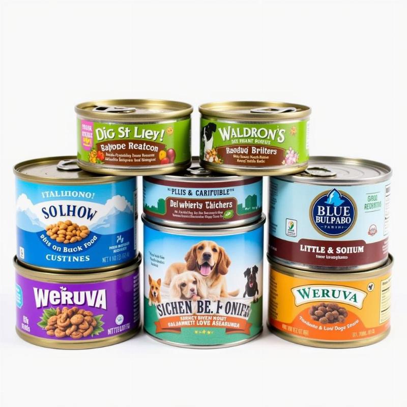 Low Sodium Wet Dog Food Cans