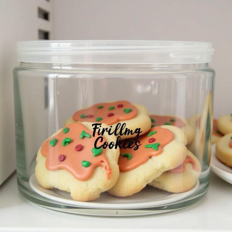 Storing dog cookies correctly